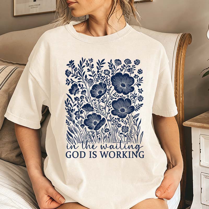 Vintage Floral Bible Verse T-Shirt