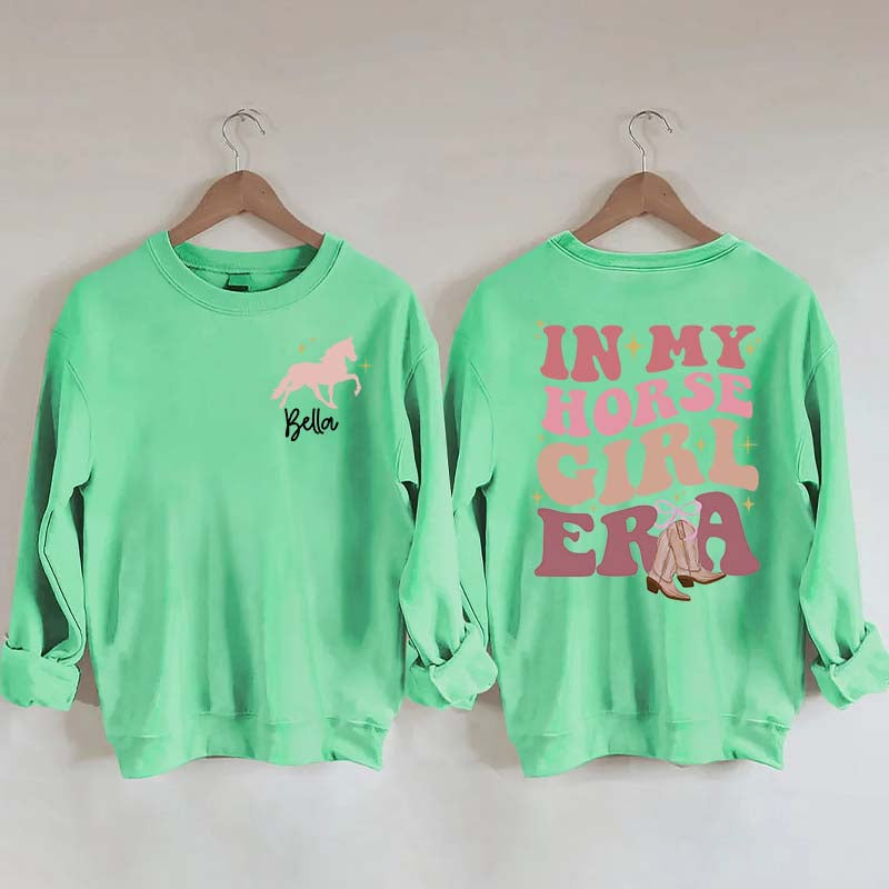 Custom In My Horse Girl Era Sweatshirt