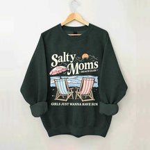 Salty Moms Beach Club Sweatshirt