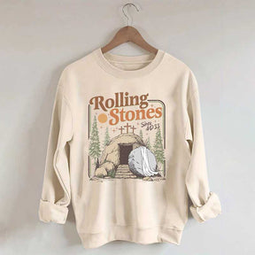 Comfort Colors Rolling Stones Easter Sweatshirt