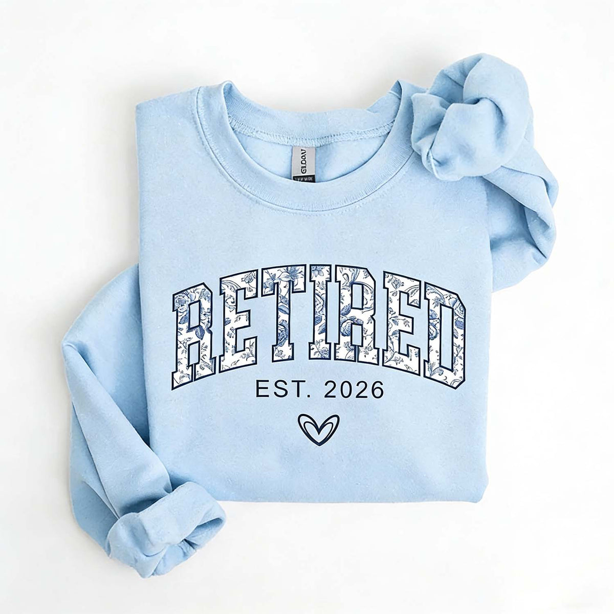 Floral Retired Est 2026 Sweatshirt