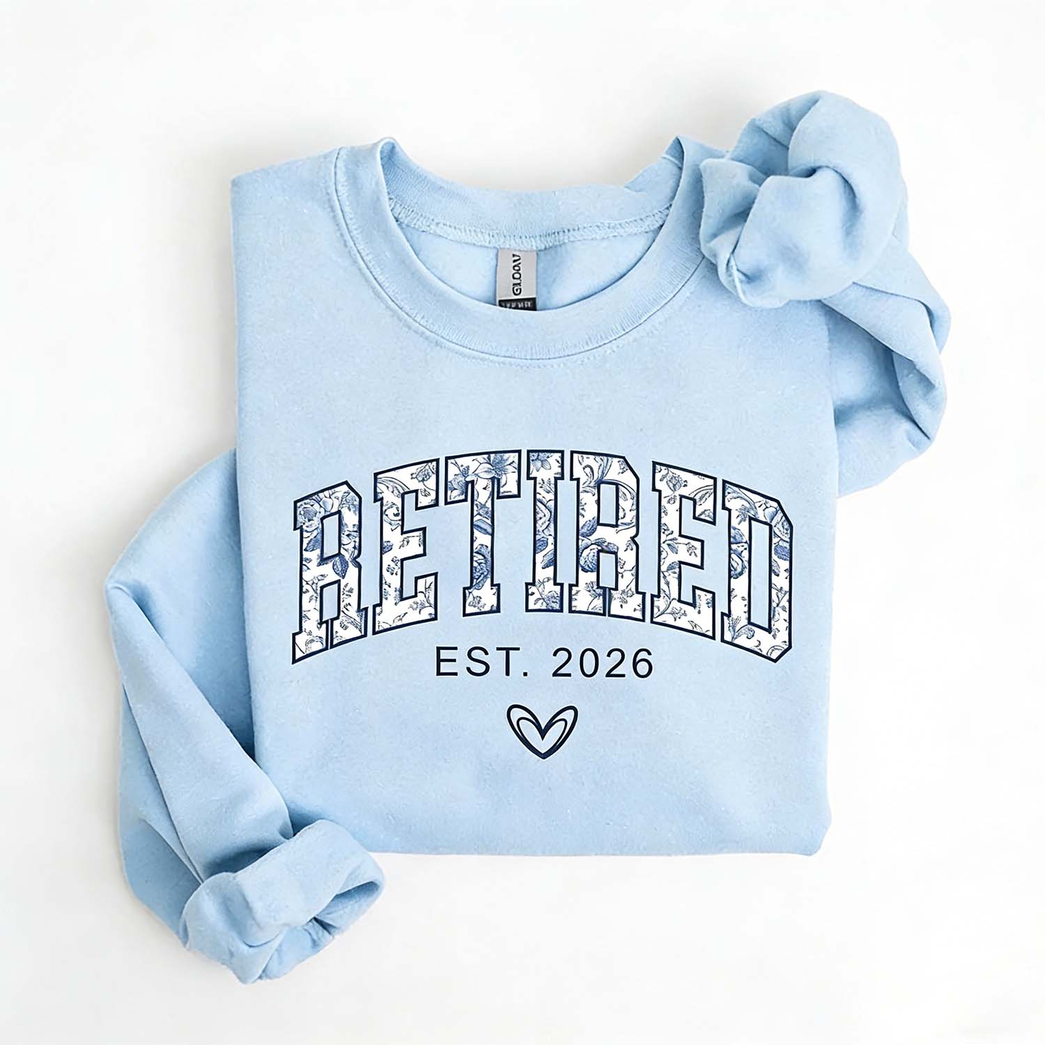 Floral Retired Est 2026 Sweatshirt