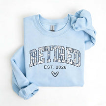 Floral Retired Est 2026 Sweatshirt