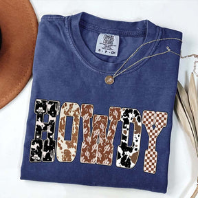 Comfort Colors Howdy Cowgirl Cute T-Shirt