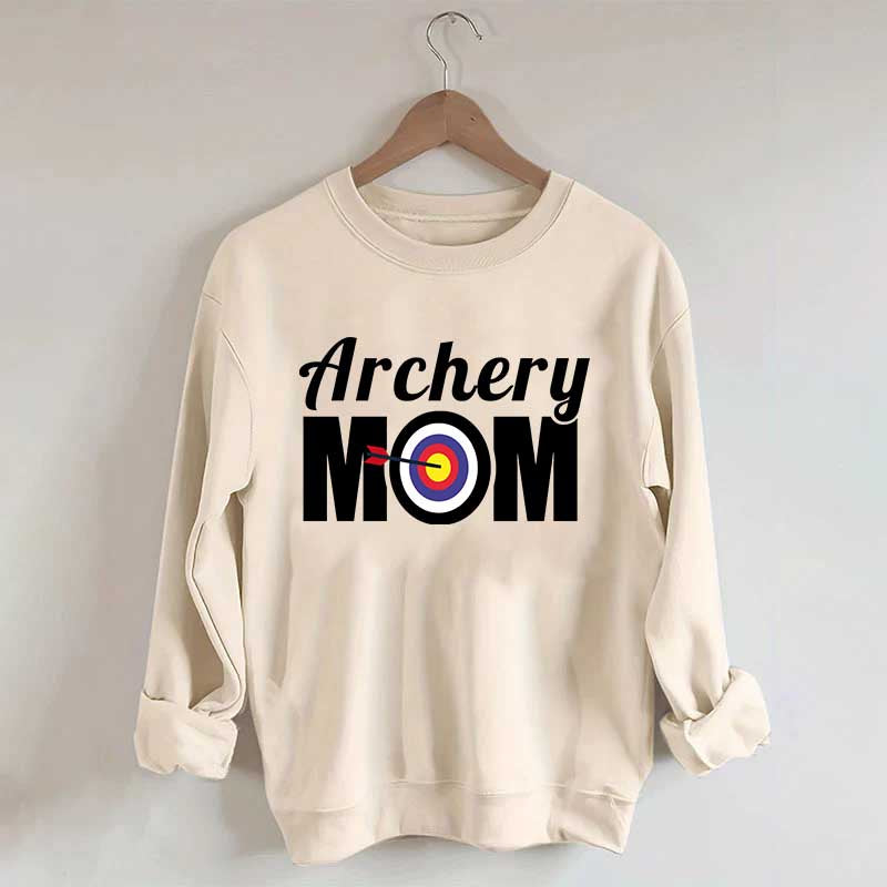 Archery Mom Bow and Arrow Sweatshirt