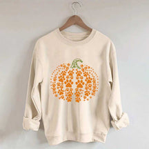 Paw Pumpkin Halloween Dog Sweatshirt