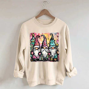 Christmas Gnome Art Sweatshirt