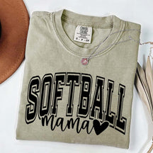 Softball Mama Comfort Color T-Shirt