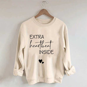 Extra Heartbeat Inside Sweatshirt