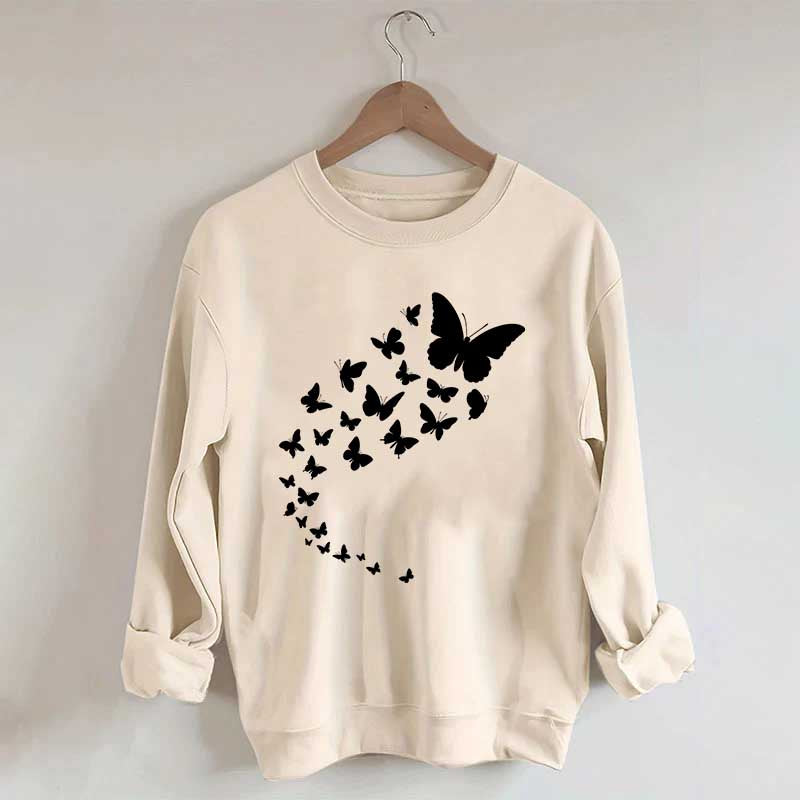 Butterfly Autumn Cute Sweatshirt