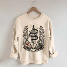 Celestial Floral Celestial Floral Snake Moon Sweatshirt