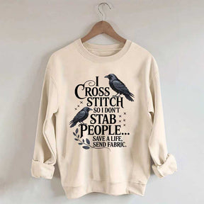 Cross Stitching Gift for Mom Sweatshirt