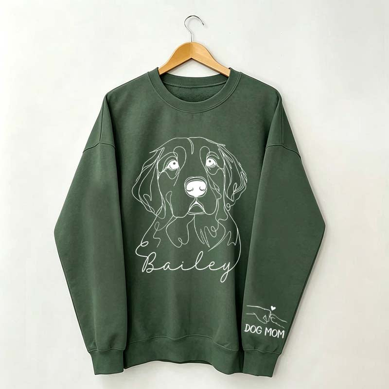 Personalized Pet Photo Dog Cat Sweatshirt