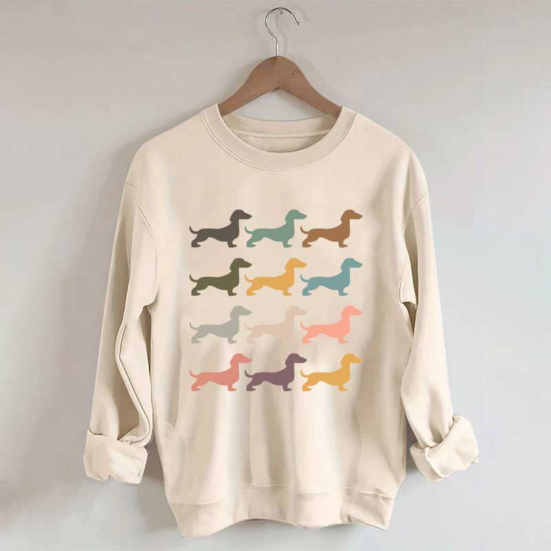 Wiener Dog Dachshund Mama Sweatshirt