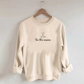 Tis The Season Hockey Simple Sweatshirt