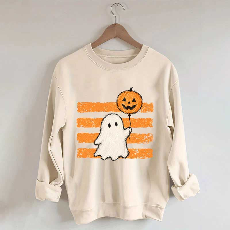 Horror Ghost Halloween Sweatshirt