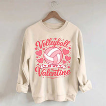 Volleyball Valentine Sweatshirt