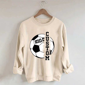 Custom Soccer Name & Number Sweatshirt