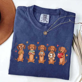 Dachshund Teacher Wiener Dog School T-Shirt