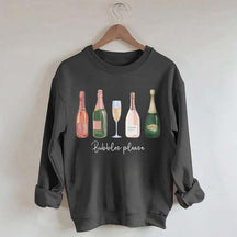 Bubble Please Champagne Sweatshirt