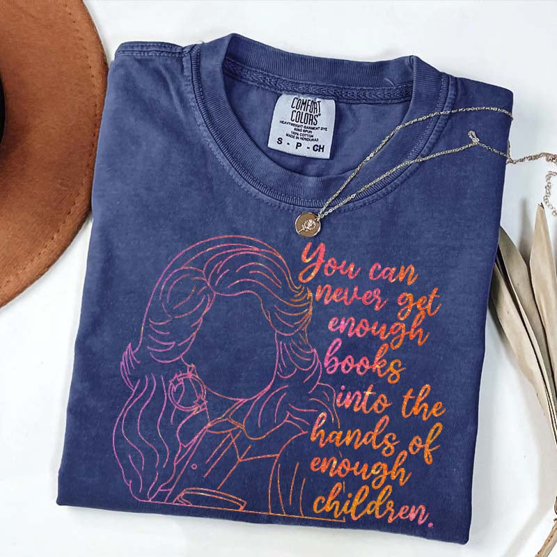 Book Dolly Parton Reading Enthusiast T-Shirt