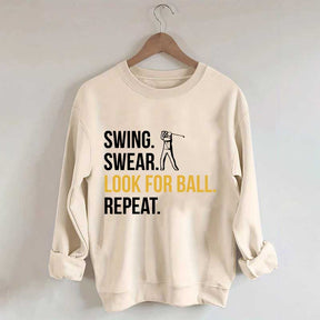 Swing Swear Look For Ball Repeat Sweatshirt