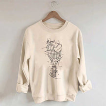Minimalist Tennis Lover Sweatshirt