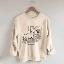I Am Beautiful Pug Sweatshirt