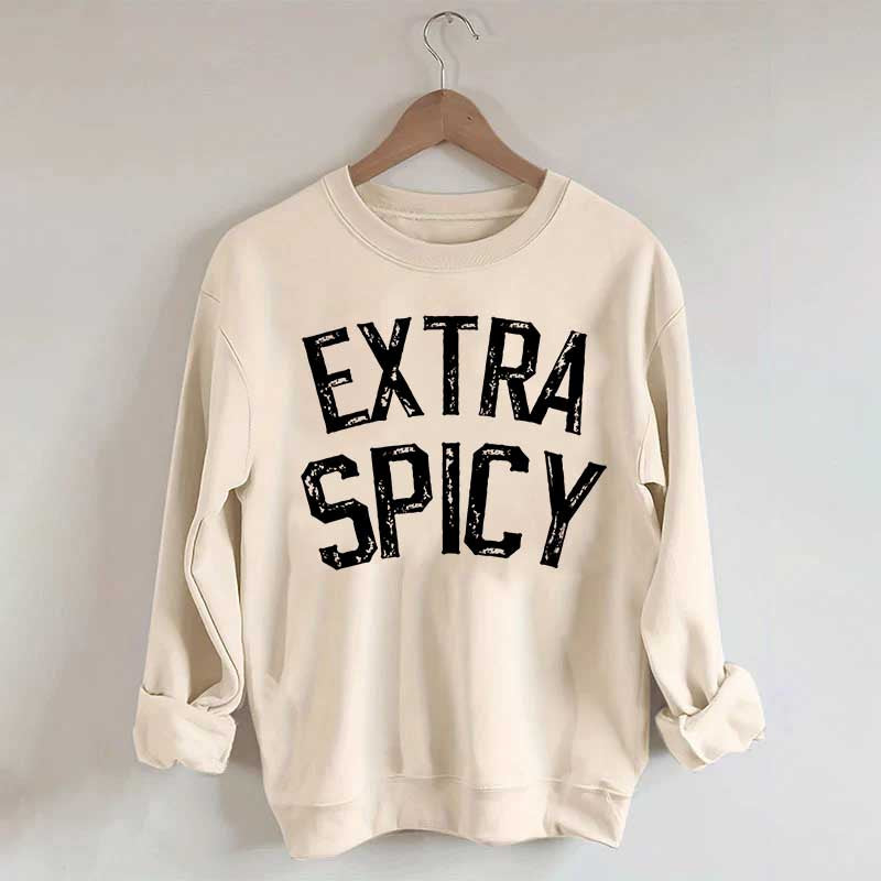 Extra Spicy Book Lover Funny Sweatshirt