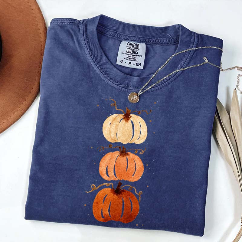 Cute Watercolor Pumpkin T-Shirt