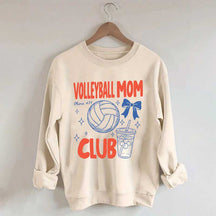 Custom Volleyball Mom Club Sweatshirt