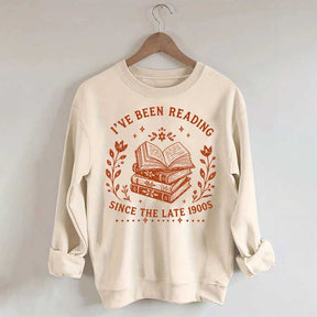 Reading Floral Book Club Reader Sweatshirt