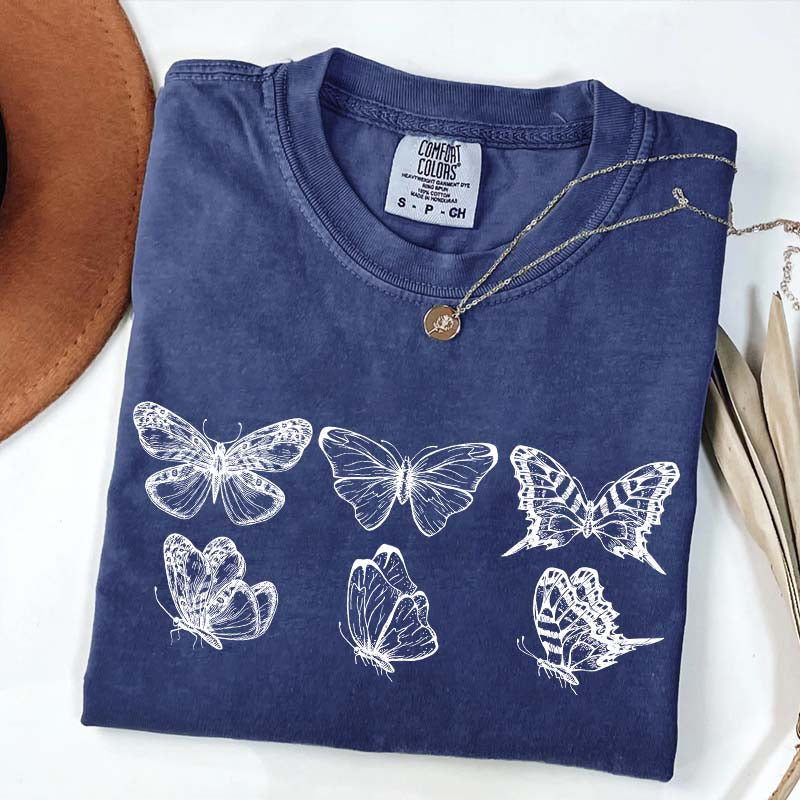 Dark Cottagecore Butterfly T-Shirt