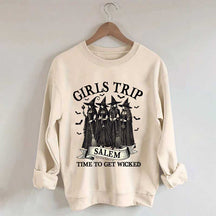 Retro Girls Trip Salem Sweatshirt