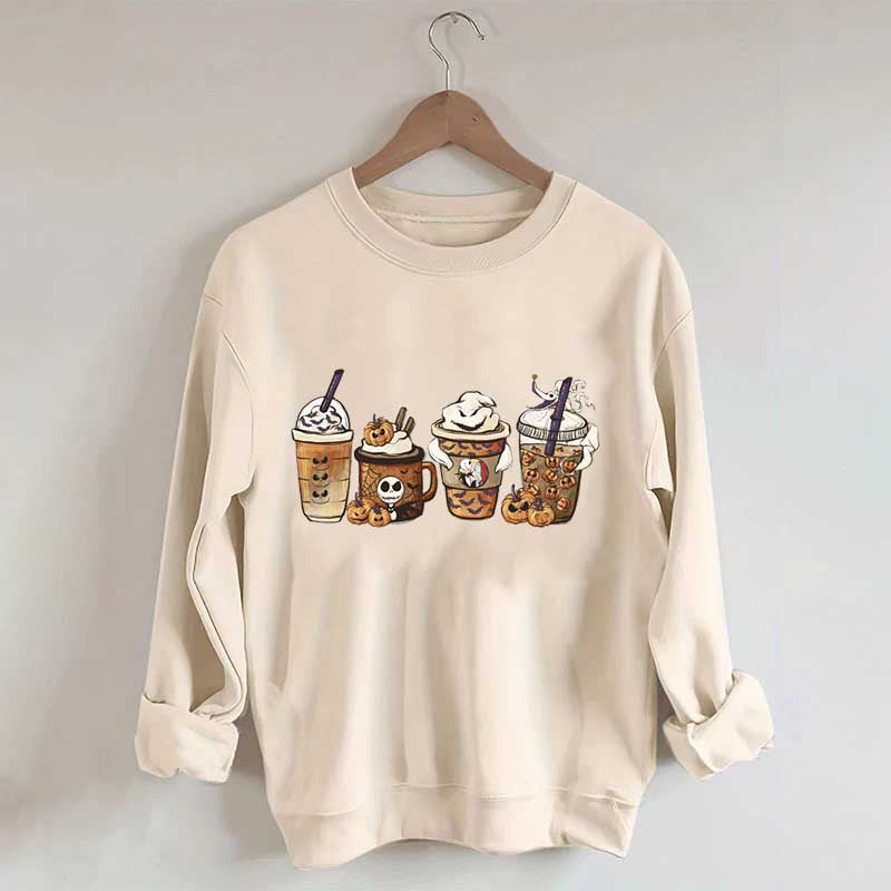 Nightmare Before Coffee  Halloween Sweatshirt