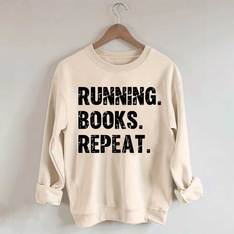 Running Books Repeat Sweatshirt