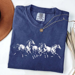 Wild Horses Running T-Shirt