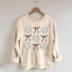 Volleyball Bows Sweatshirt