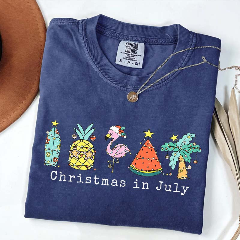Christmas In July Xmas T-Shirt