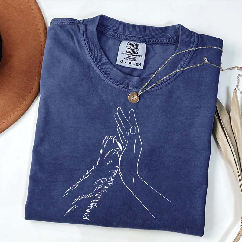Animal Lover Paw Love T-Shirt