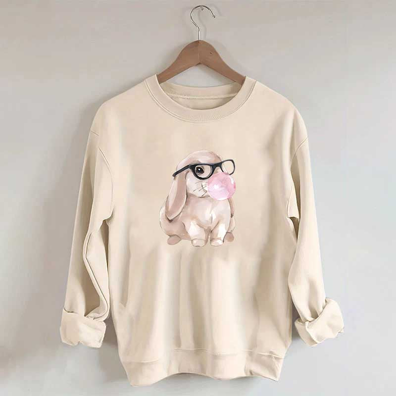 Cute Rabbit Easter Family Sweatshirt