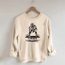 Custom Football Player Game Day Sweatshirt