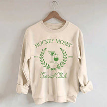 Personalized Hockey Moms Club Sweatshirt