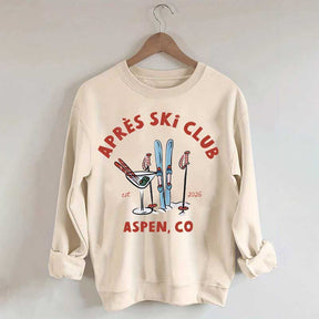 Custom Apres Ski Club Bachelorette Sweatshirt