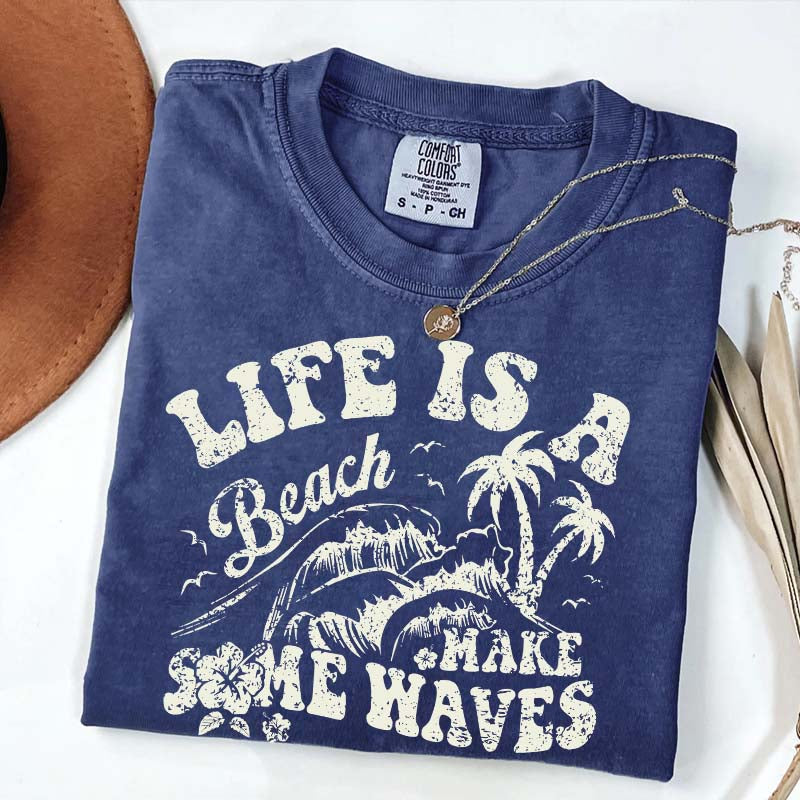 Comfort Colors Beach Graphic T-Shirt