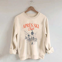 Retro Ski Lodge Sweatshirt