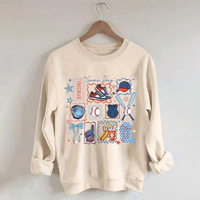 Baseball Game Day Season Lover Sweatshirt