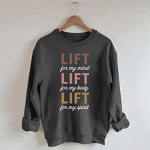 Fitness Motivation Weightlifting Sweatshirt