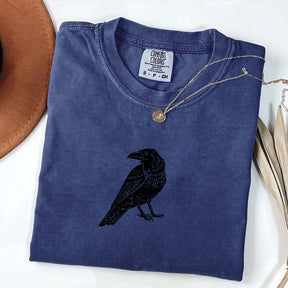 Vintage Crow Lover Black Raven T-Shirt