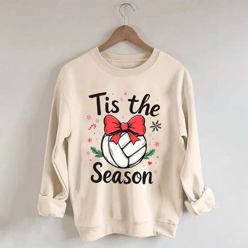 Tis The Season Volleyball Christmas Sweatshirt
